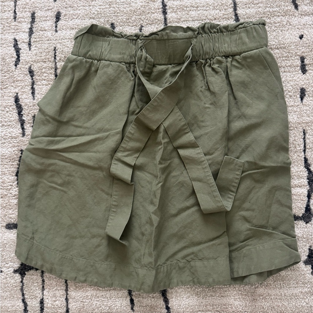 A New Day Olive Mini Skirt